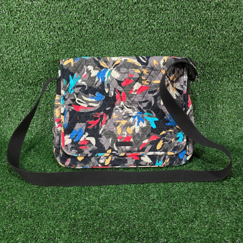 Vera Bradley Messenger Bag in Splash Floral